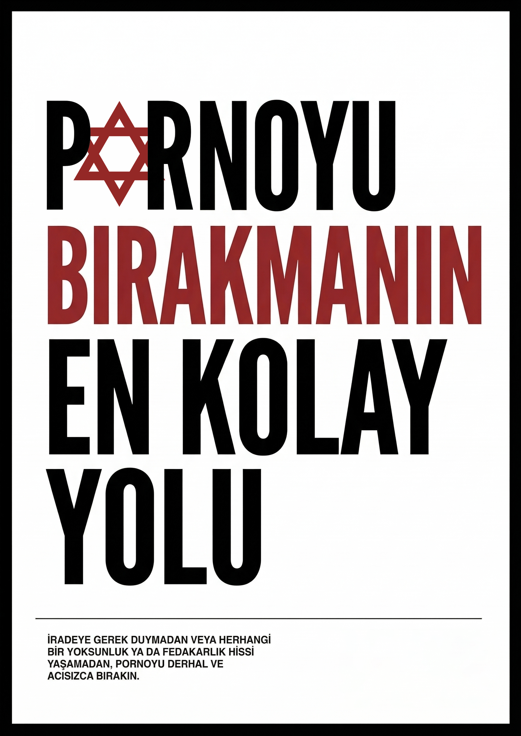 Pornoyu Bırakmanın En Kolay Yolu kitap kapağı